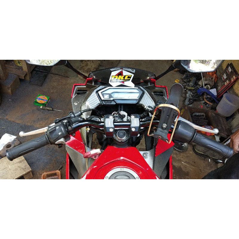 Breket dudukan stang CB150R Old  New Facelift CBR150R CBU Gen 2 (headlamp satu) Lokal Facelift K45G Bracket Dudukan Stang CBR 150R CB150R Facelift CBR Sport dan CB150 Fighter