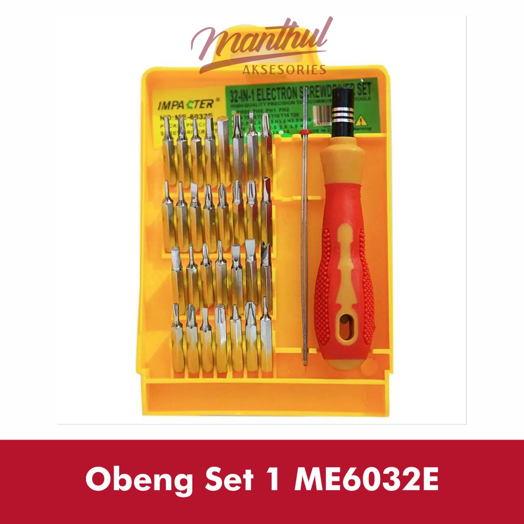 SCREWDRIVER 32 IN 1 COMPLETE SET TOOLKIT