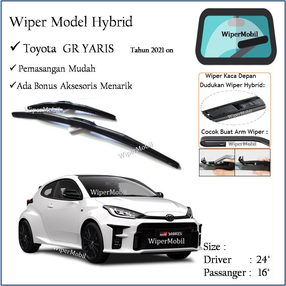 Wiper Hybrid Toyota GR YARIS 2021