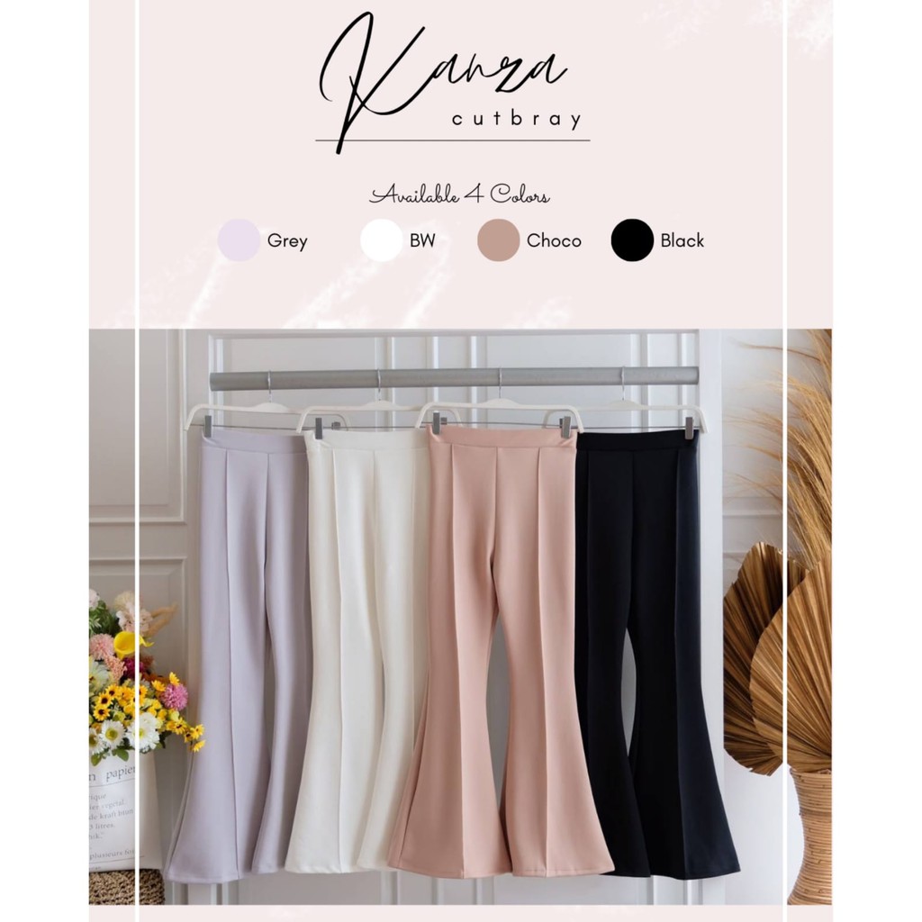 (BISA COD) KHANZA CUTBRAY PANTS