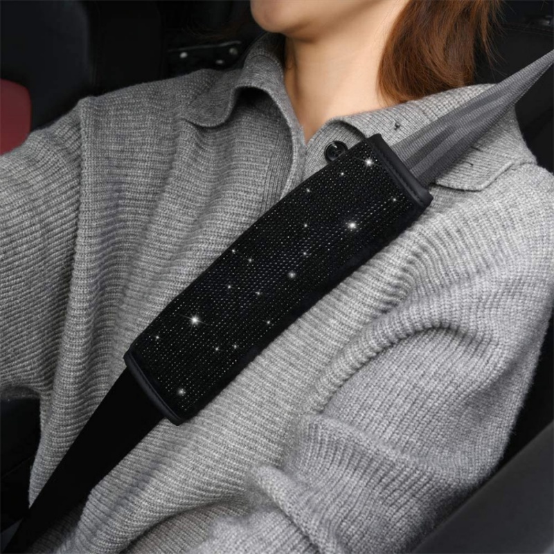 Sarung Cover Handbrake Gigi Gear Safetybelt Seatbeat DAD FULL BLING BLING for Set