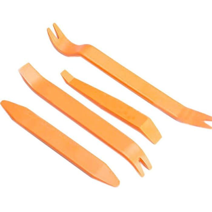 Alat Pembuka Panel Audio Mobil Door Clip Trim Removal Tool - Isi 4PCS