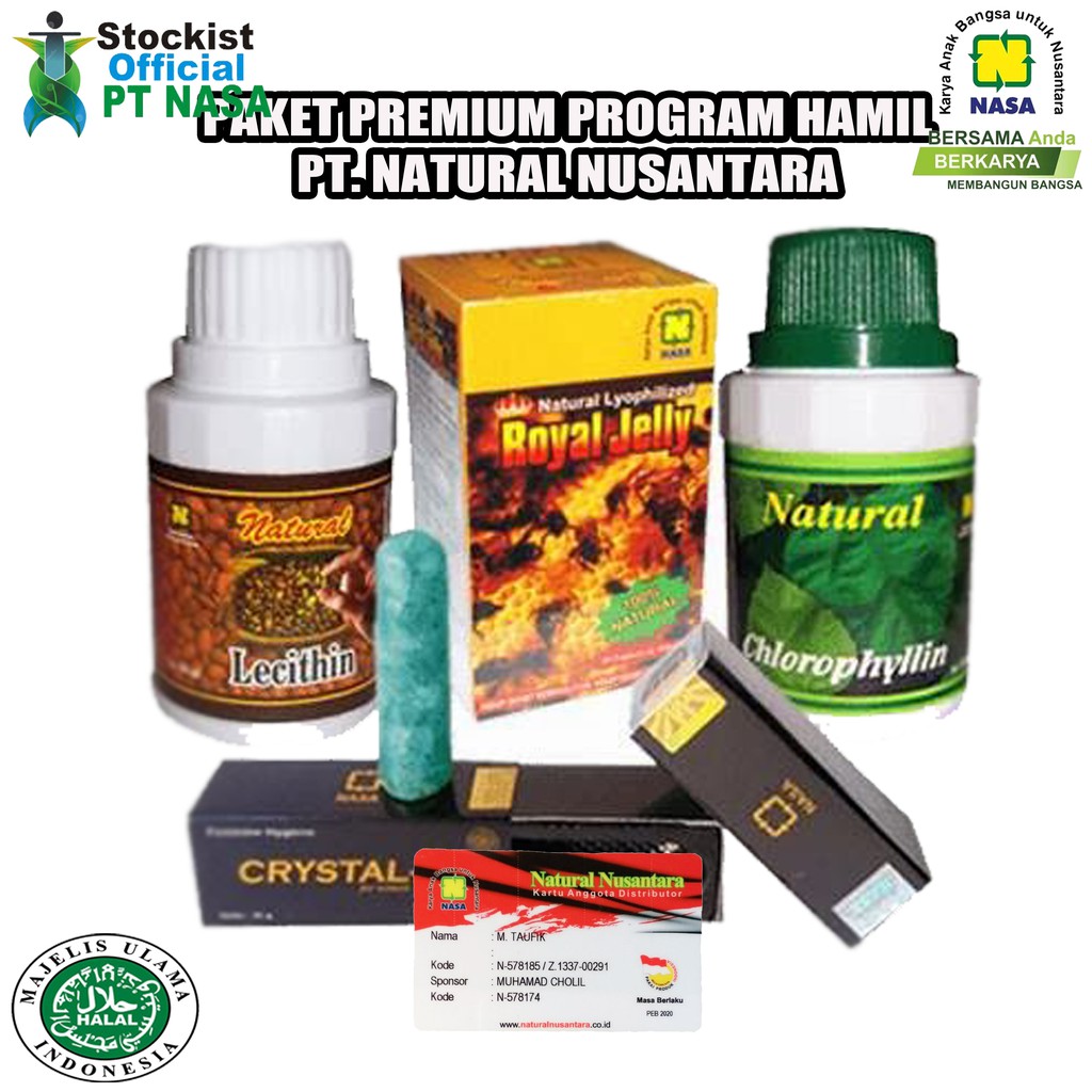 Paket Premium Program Cepat Hamil Nasa /Stockist Official PT Nasa