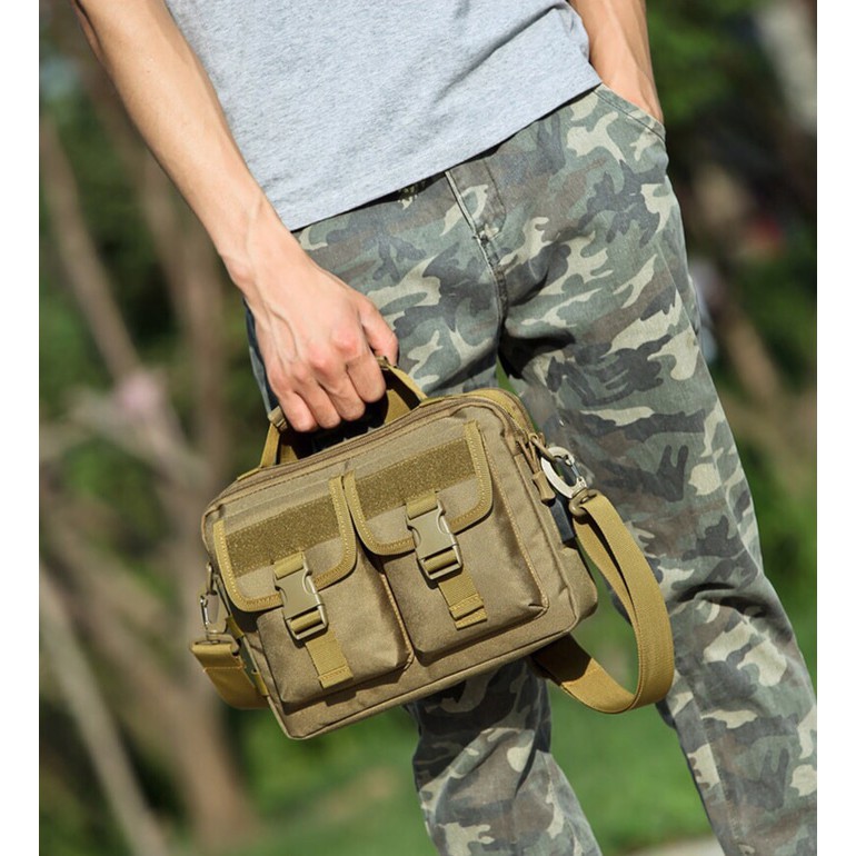 Tas Selempang Pria Slingbag Tas Slempang Tactical Army Usb 6036