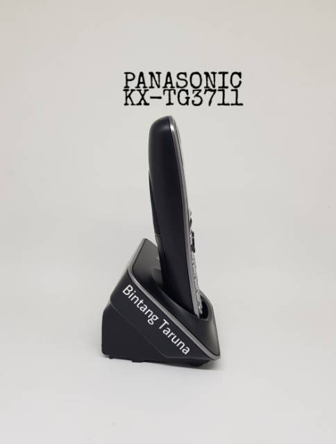 Telepon Wireless Panasonic KX-TG3711 Wireless Panasonic TG3711 (Hitam)