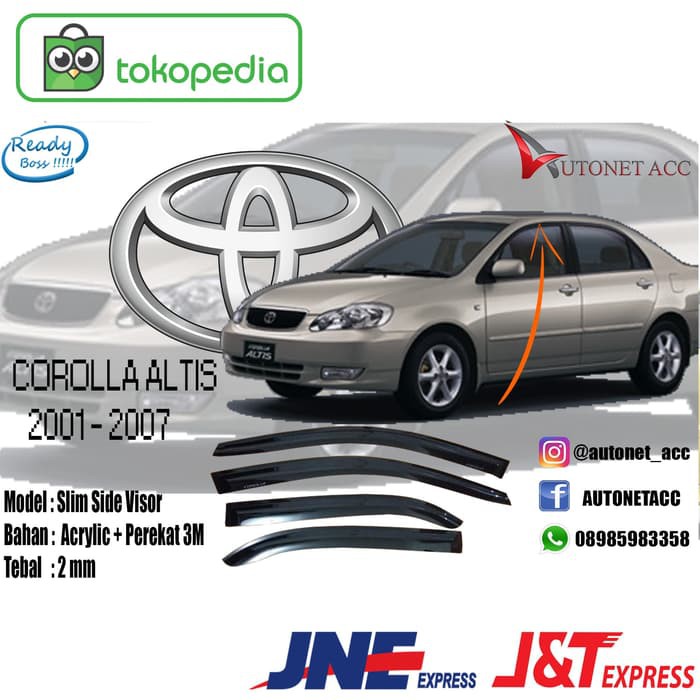 TALANG AIR COROLLA ALTIS 2001 - 2006