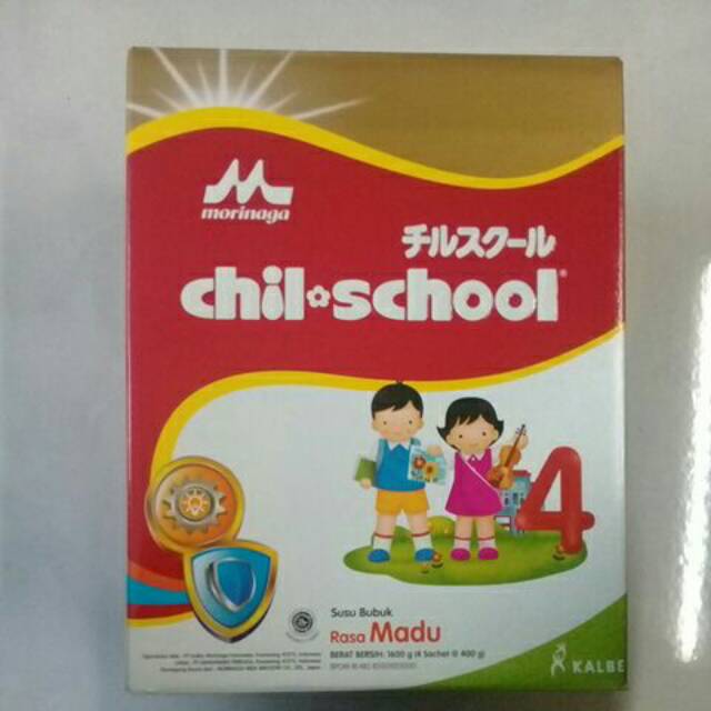 MORINAGA CHIL SCHOOL REGULER MADU 1600gr