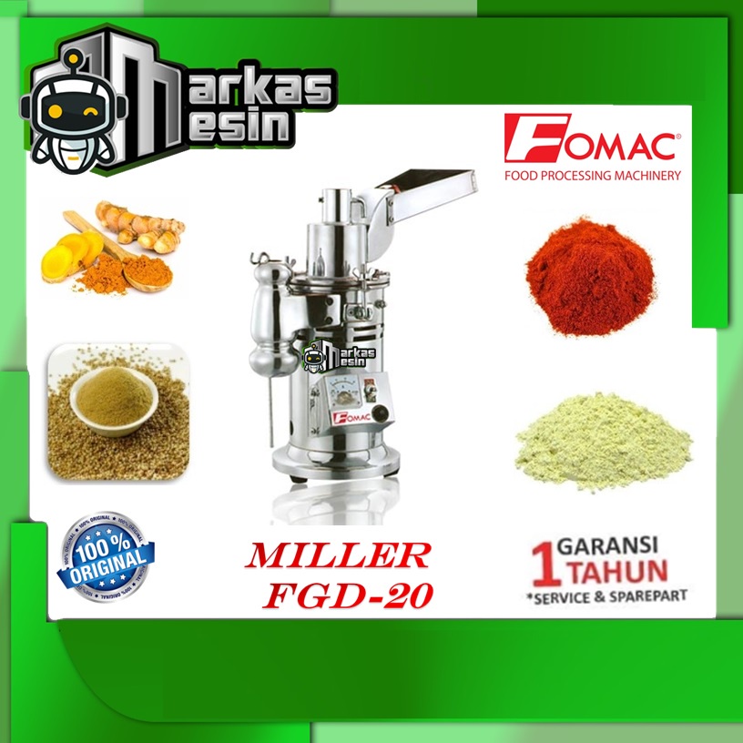 

Mesin Giling Tepung / Miller FOMAC FGD-20
