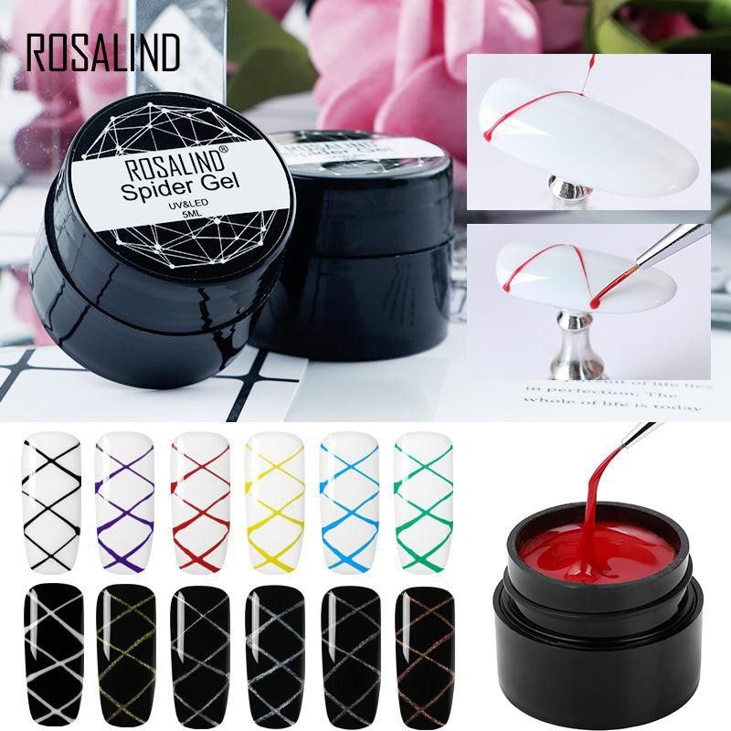 ROSALIND Spider Gel Nail Polish UV LED / Kutek / Cat Kuku Bagus