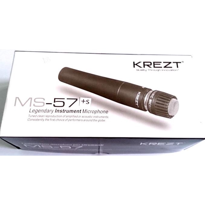 MIC KREZT SM 57 KREZT MS 57 LEGENDARY MICROPHONE INSTRUMENT