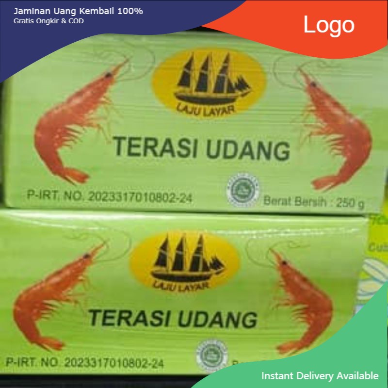 

LAJU LAYAR TERASI UDANG (HIJAU) 250GR