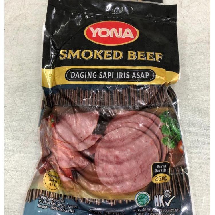 

Smoked Beef Yona kemasan 250gr