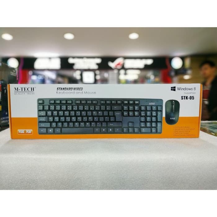 M-Tech Original Keyboard Combo Mouse STK-05 / M-tech STK05 Keyboard Standard