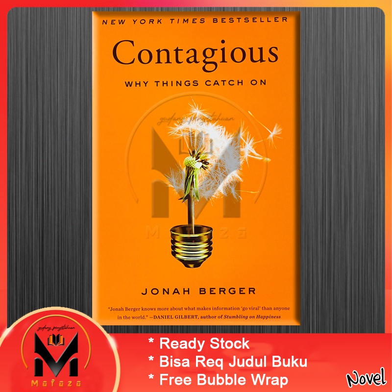 Jual Contagious by Jonah Berger (English) | Shopee Indonesia