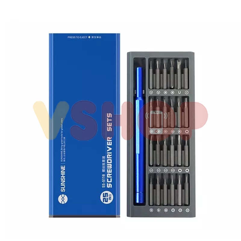 OBENG SET - MAGNETIC SCREWDRIVER SET SUNSHINE SS-5118