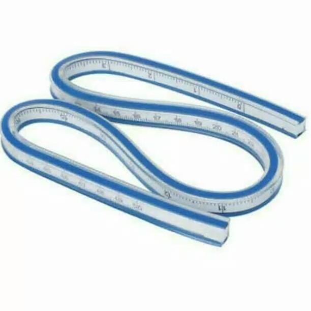 

[[COD]] Flexible Curve Ruler CT 50 - Penggaris Jahit Pola Lengkung Flexible TERUJI Kode 397