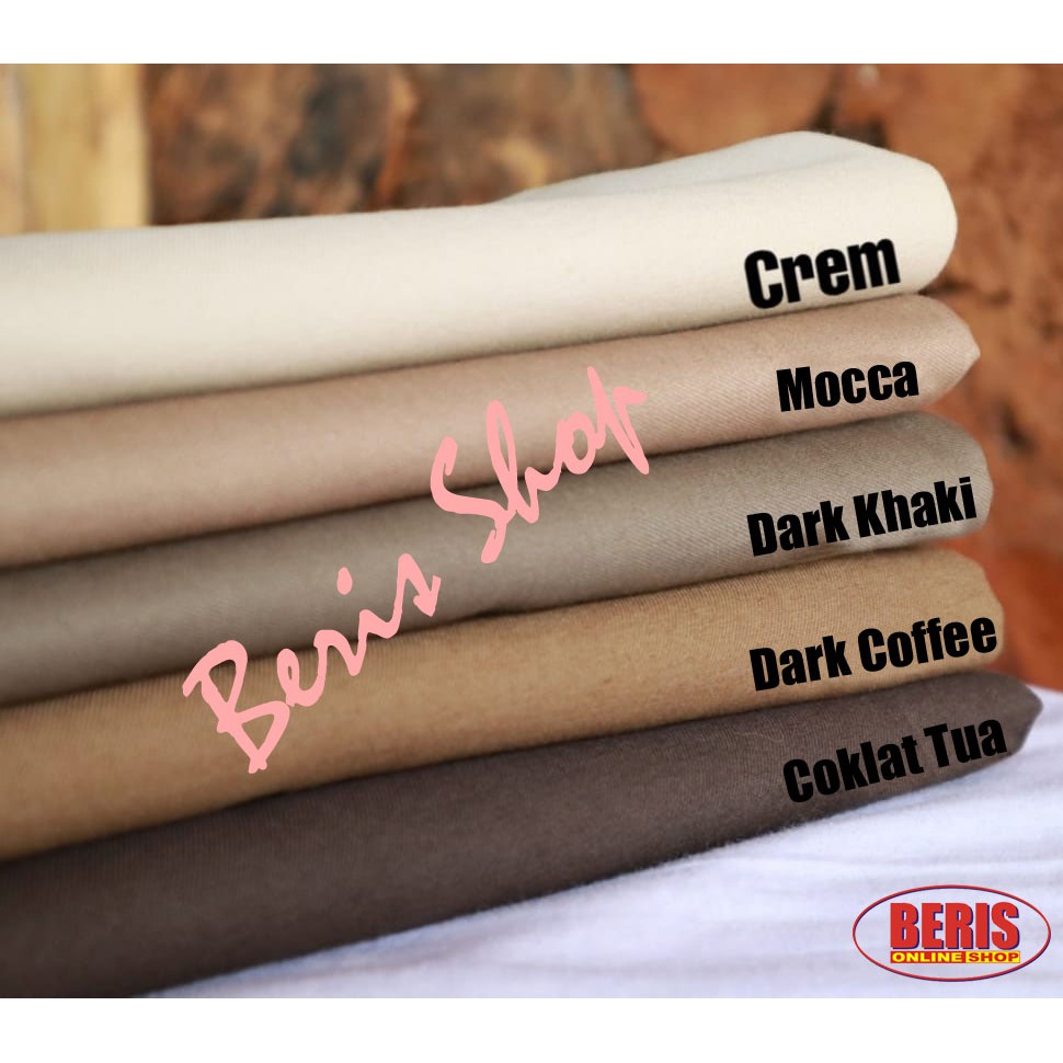 Bahan Kain Chino AMERICAN TWILL 20/10 Celana Chino NON Stretch Cotton Katun TIDAK Melar NON Strit