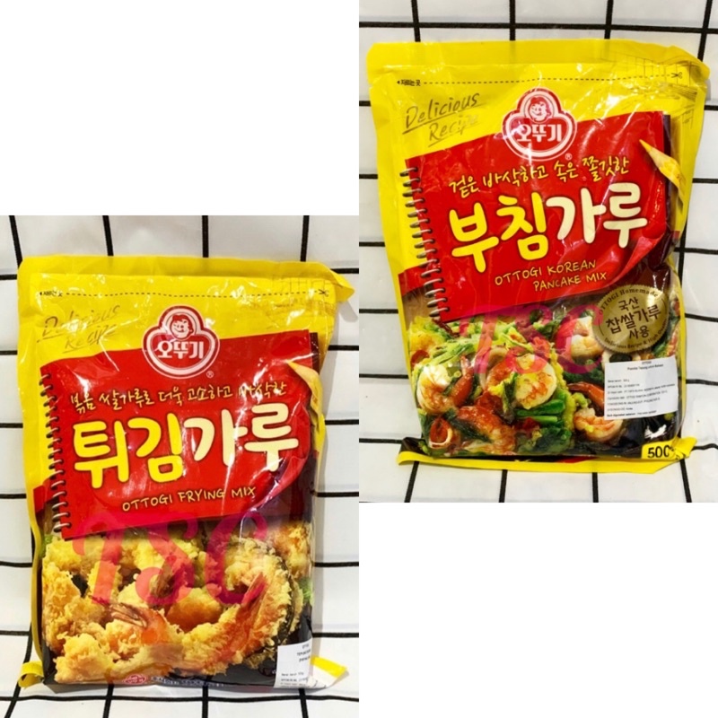 

Ottogi Korean Pancake mix Ottogi Frying Mix /Powder / Tepung Bumbu Korea/Tepung Bumbu Goreng Tempura