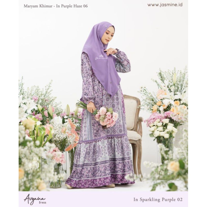 gamis branded murah "avyana by jasmine"