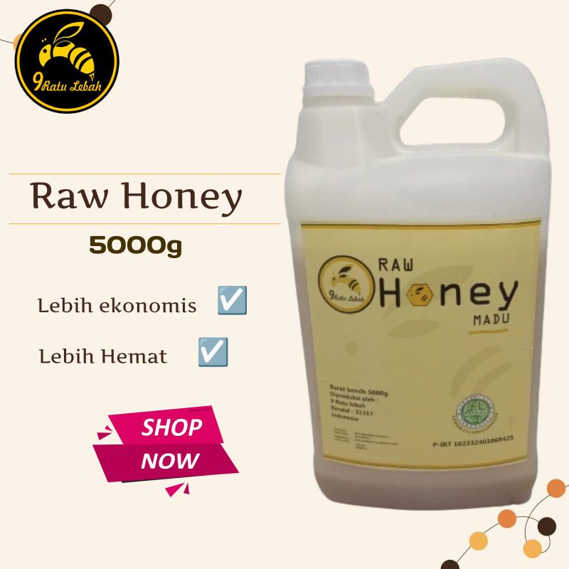 

Madu Murni / Raw honey 5000gr