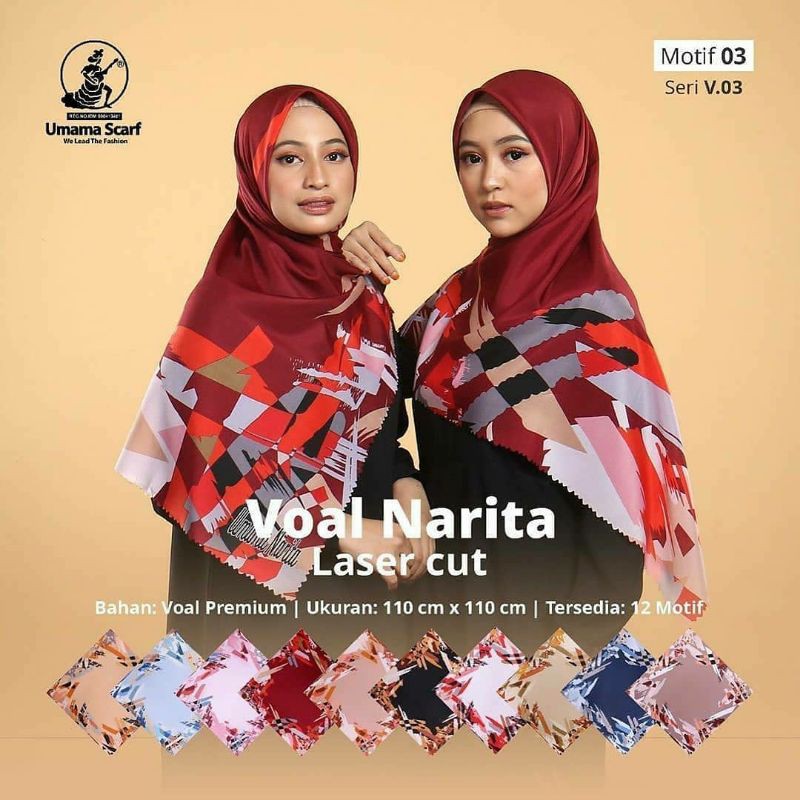 Umama - Voal Premium Laser Cut motif 3