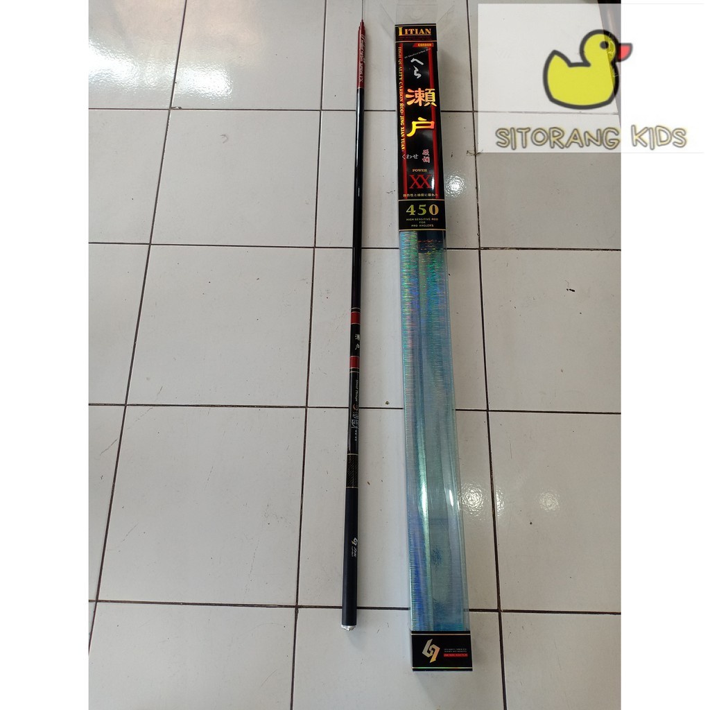 [Promo] Joran Tegek Baronang Litian 450 630 High Modulus Carbon Rod Ringan