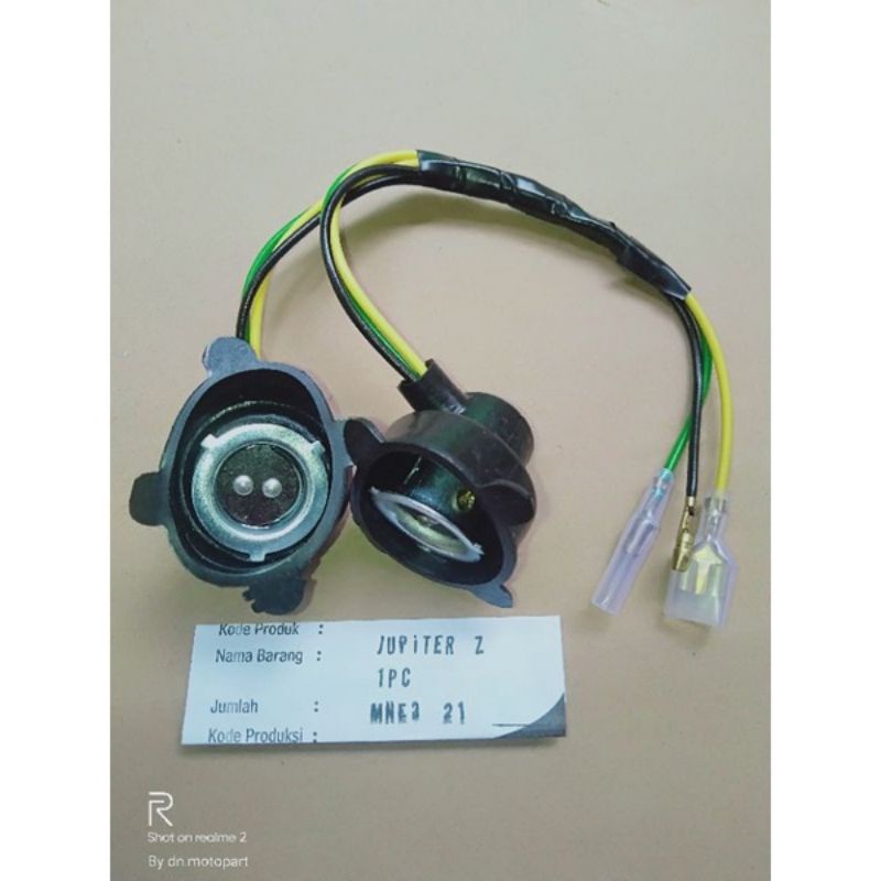 Piting lampu atau kabel soket lampu depan lampu sen depan Jupiter Jupiter Z berkualitas