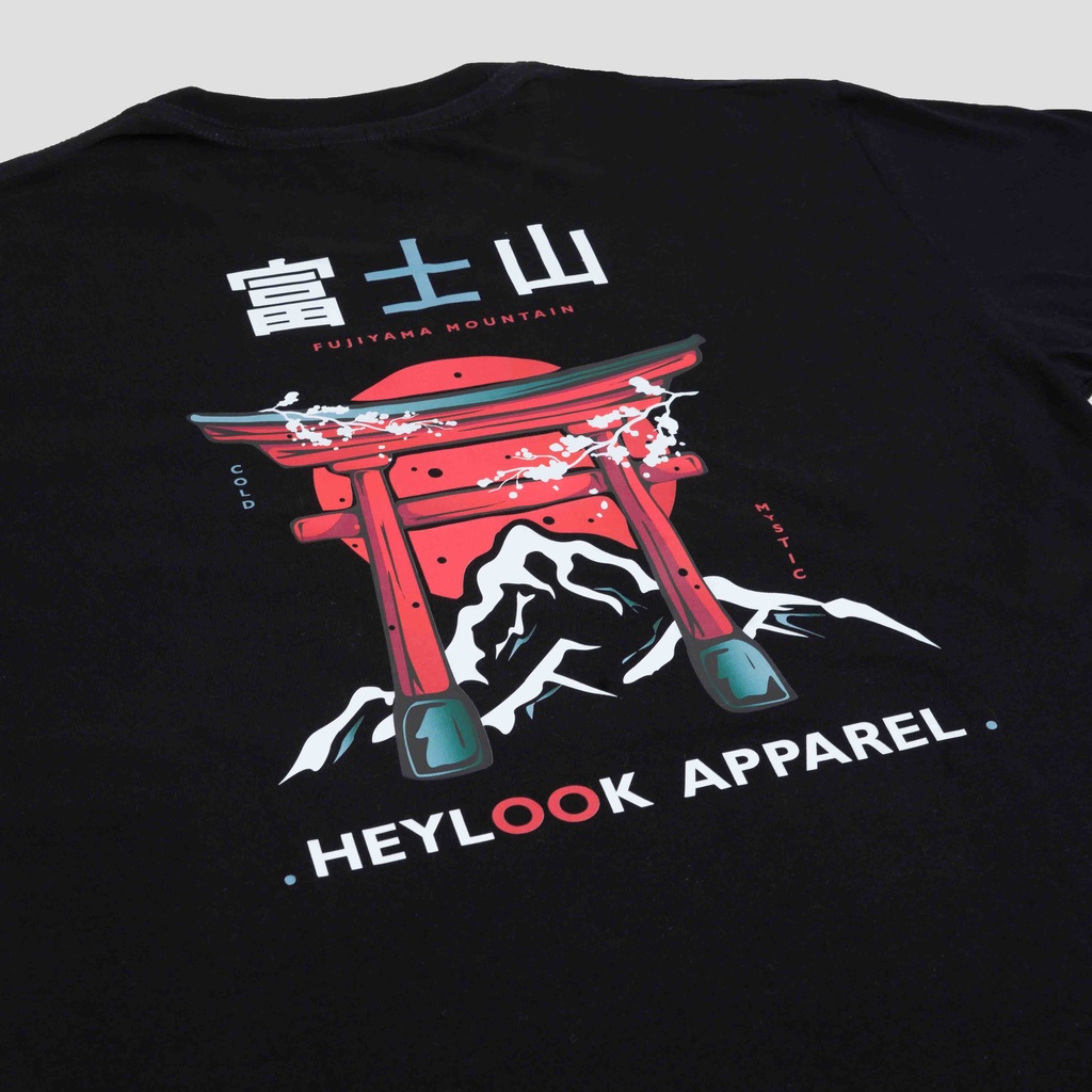 HEYLOOK Project - Mount FUJI | T-Shirt Pria | Kaos Pria