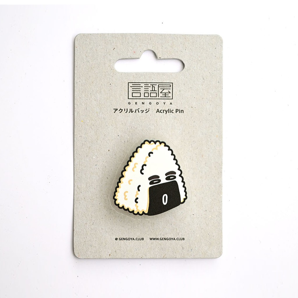 

Acrylic Pin : Onigiri おにぎり