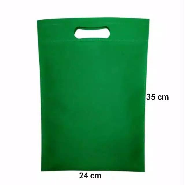 

Tas seminar / Tas spunbond / goodie bag polos flat murah uk (35×24)