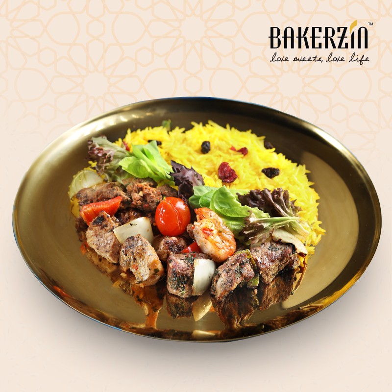 

BAKERZIN Nasi Briyani Mix Satay | Good for 3-4 persons