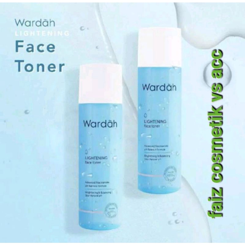 (BISA COD) WARDAH LIGHTENING FACE TONER