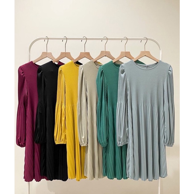 Beki pleats tunik / tunik plisket premium