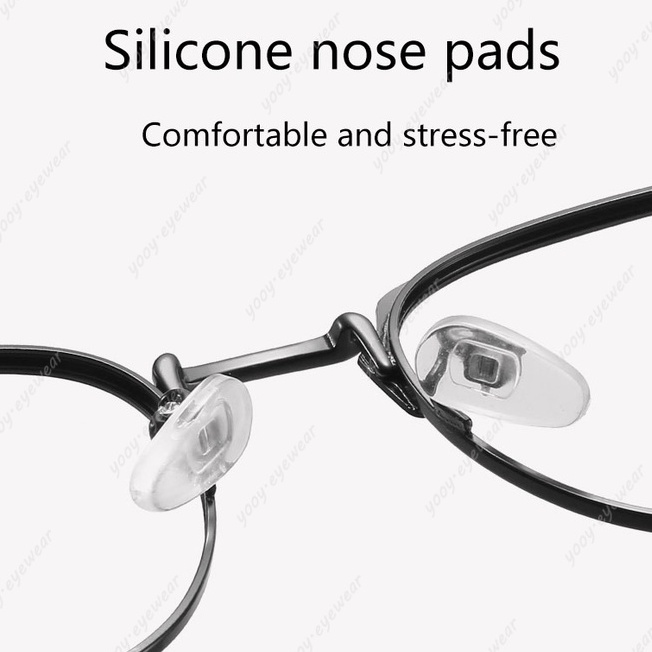 Computer Anti Radiation Photochromic Eyeglasses Square Frame Cermin Mata For Women Men