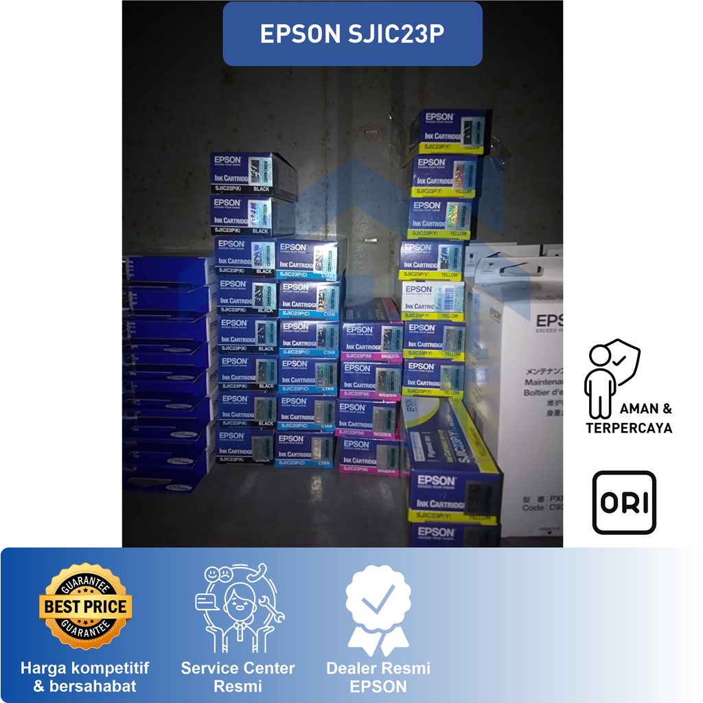 TINTA EPSON SJIC23P SJI-C23P SJIC 23P M-C3510 C3510 TMC3510