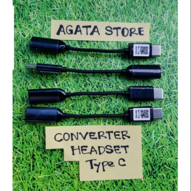 Sambungan Headset Earphone Xiaomi Type C Mi6 Mi8 Mi9 Mi10 Original / Converter Headset Tipe C