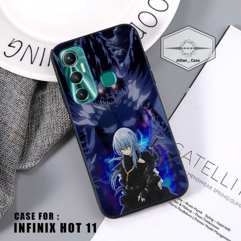 Athan Case Infinix Hot 11 Fashion Animasi Anime Tensura Rimuru Unik Keren series