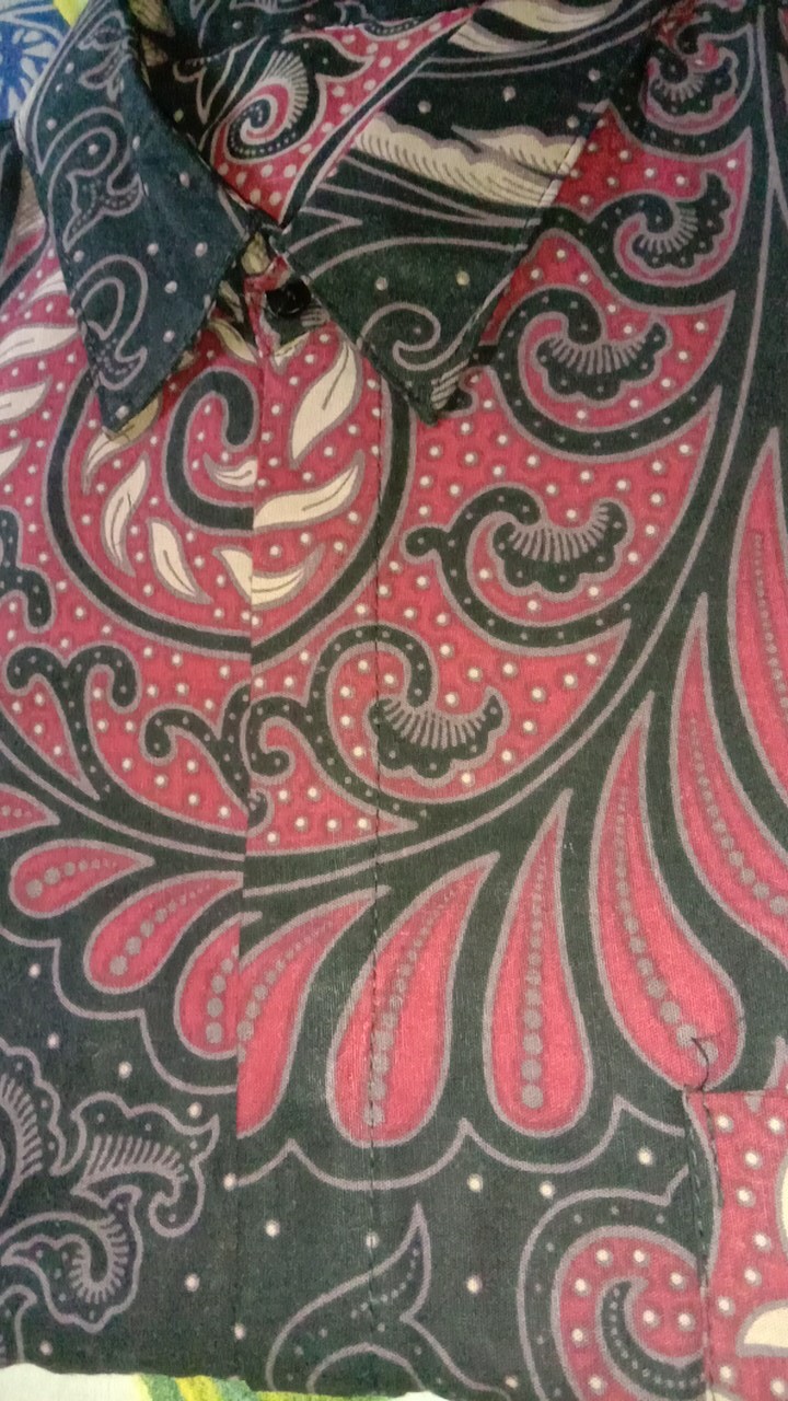 Batik Couple Keluarga Sania Ruffle Ori Ndoro Jowi Dnt Motif Sakura Merah Termurah Shopee