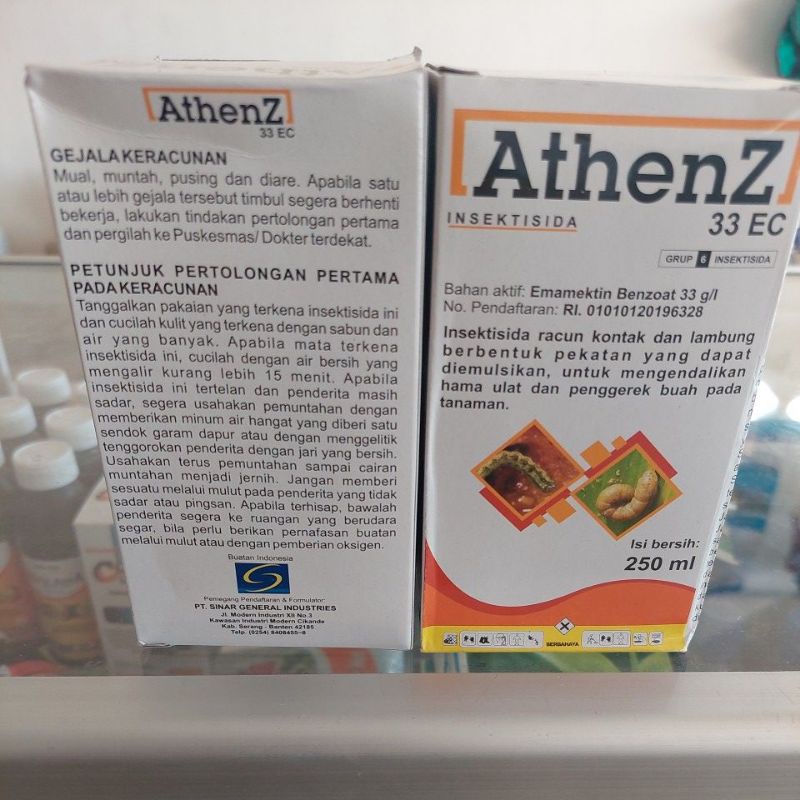 insektisida Athenz 33ec kemasan 250 ml