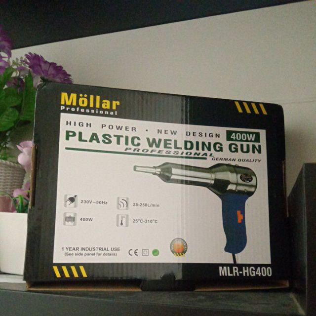 Plastic Welding Torch Gun - Hot Gun Plastik - Alat Las Plastik - Heat Gun Mollar