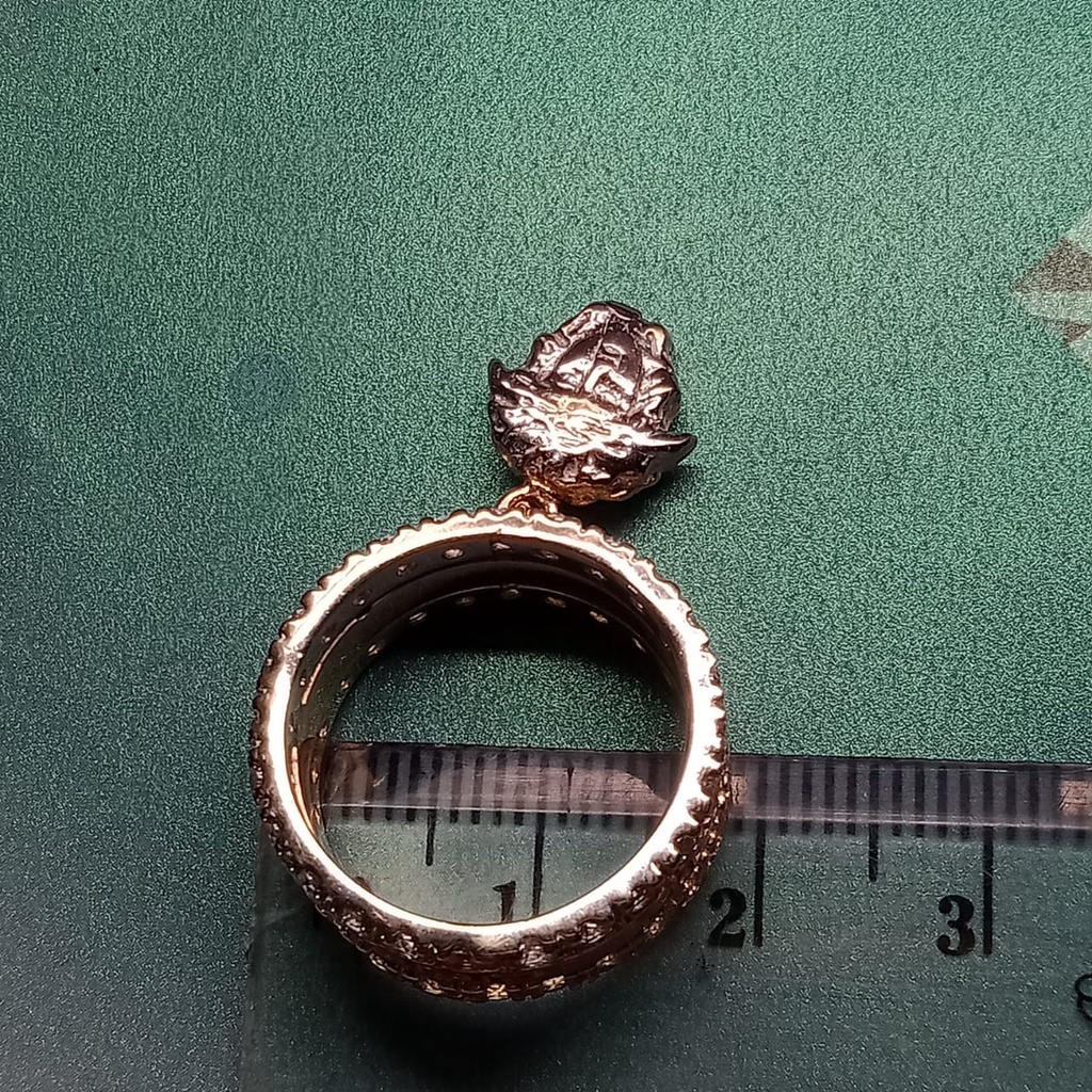 Cincin Emas 17K - 9.65 gr Kadar 750 - 524