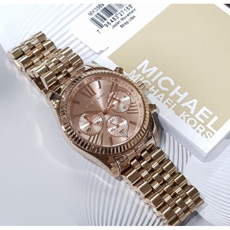 MK5569 Lexington Series Rosegold 38mm Jam Tangan Wanita hhc
