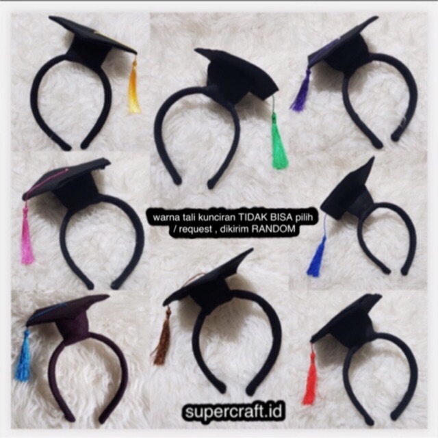 Bando Toga Wisuda Sarjana S1 Diploma Graduate Graduation Topi Toga