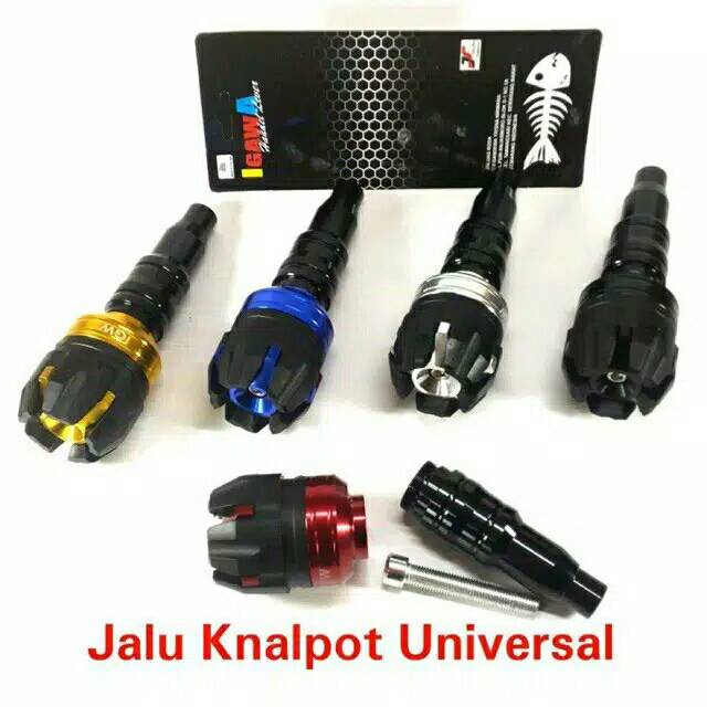 JALU KNALPOT SATUAN UNIVERSAL BISA UNTUK SEMUA MOTOR