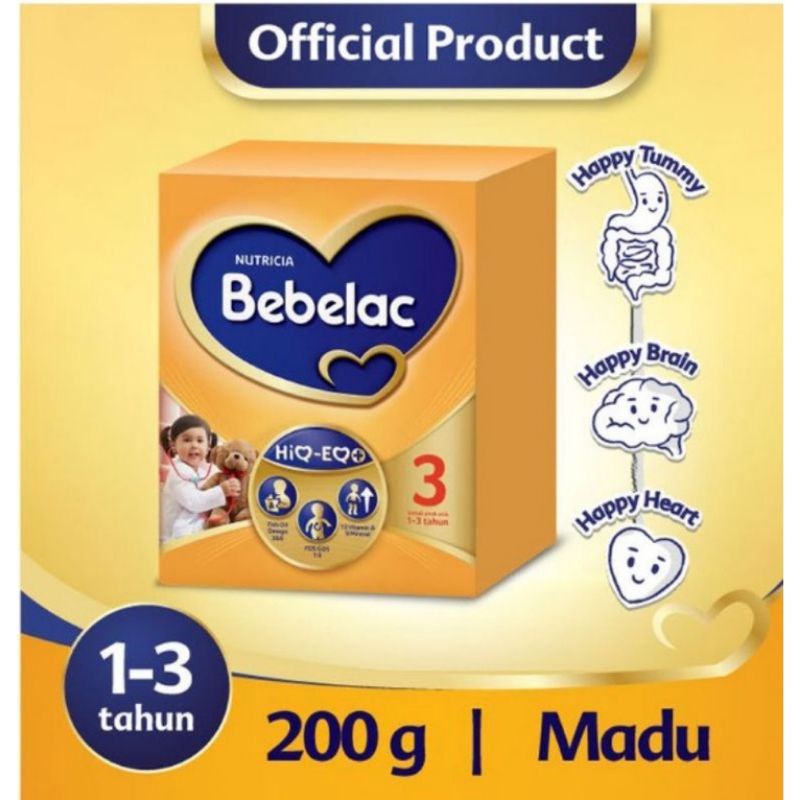 Bebelac 3 Vanila Madu 400gr 200gr 400 200 gram Exp 2025