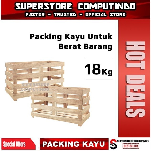 Packing Kayu untuk Berat Barang 18 KG