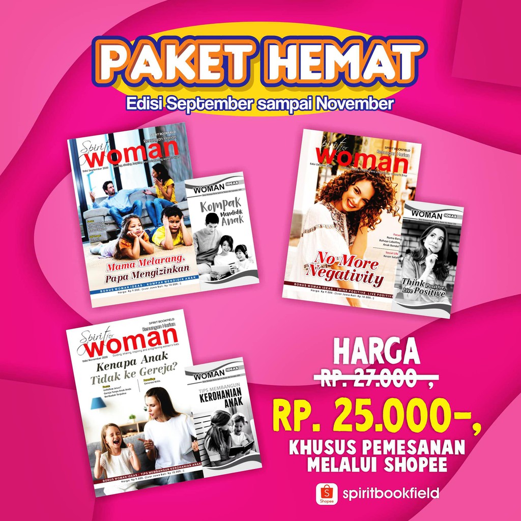 Paket Hemat Renungan Woman Edisi Sep-Nov 2020