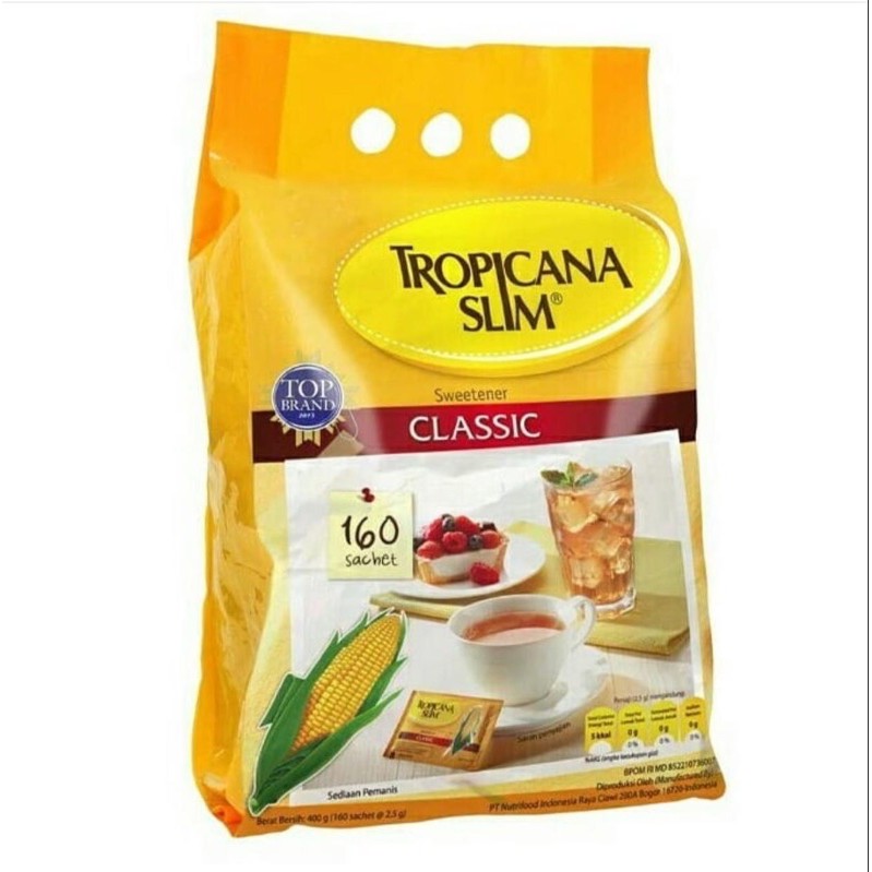 

tropicana slim clasic isi 160 sacet