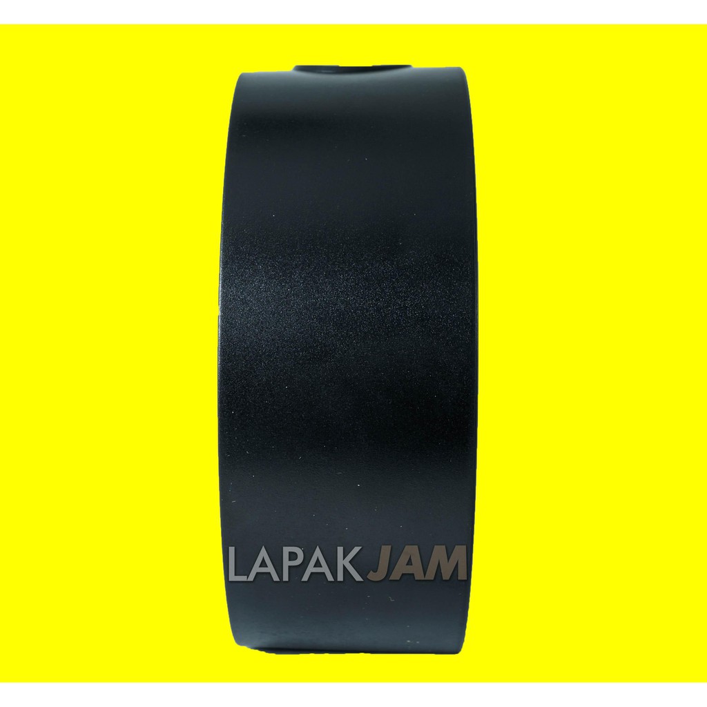 Jam Weker Alarm Clock  Bulat Warna Hitam Polos Unik ESA 6505