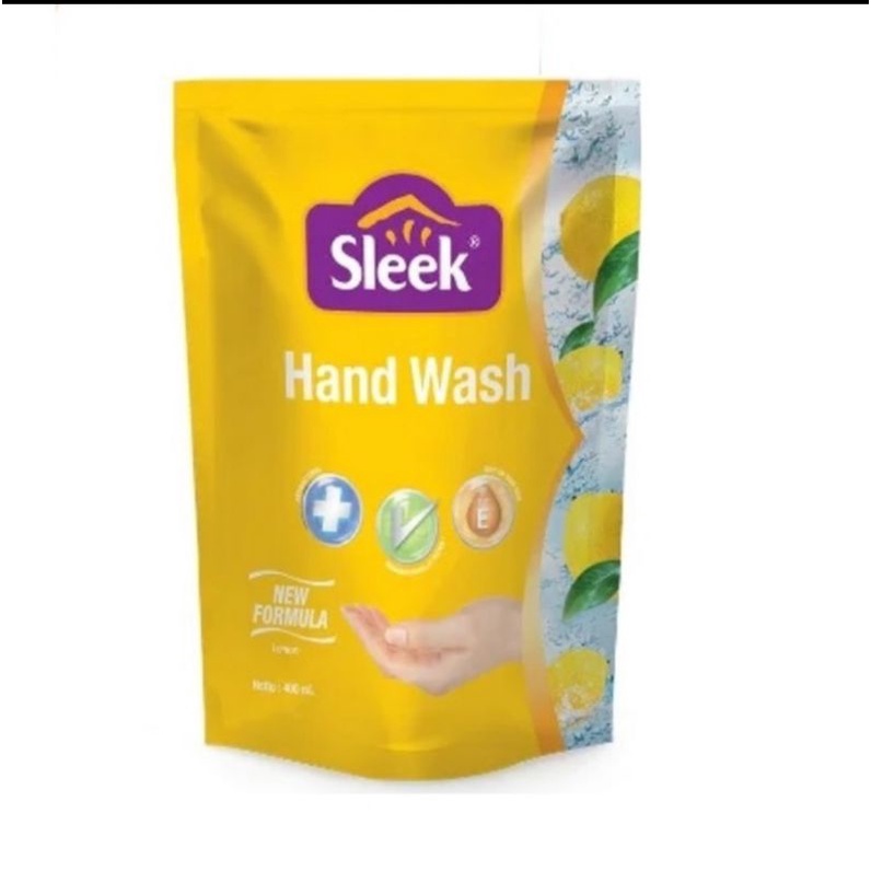 SLEEK HAND WASH ANTIBACTERIAL 400 ml.